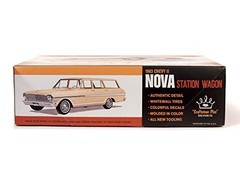 AMT 1/25 Chevrolet II Nova Station Wagon 1963 Plastic Model AMT1202 JDMPS