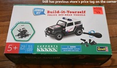 #45-1010 – Revell – Junior Kit – Police Off Road Vehicle 1:20 Plastic Kit – USED