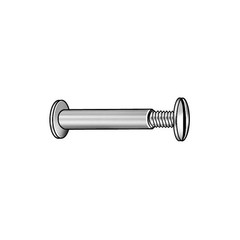 GRAINGER APPROVED 5MA81 Binding Post,Brass,#8-32,1/2″L,PK25 5MA81