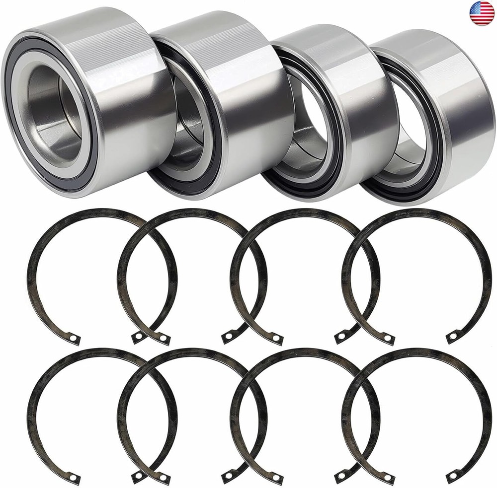 Front and Rear Wheel Bearings Front and Rear 3514699 3514635 for 2010-2025