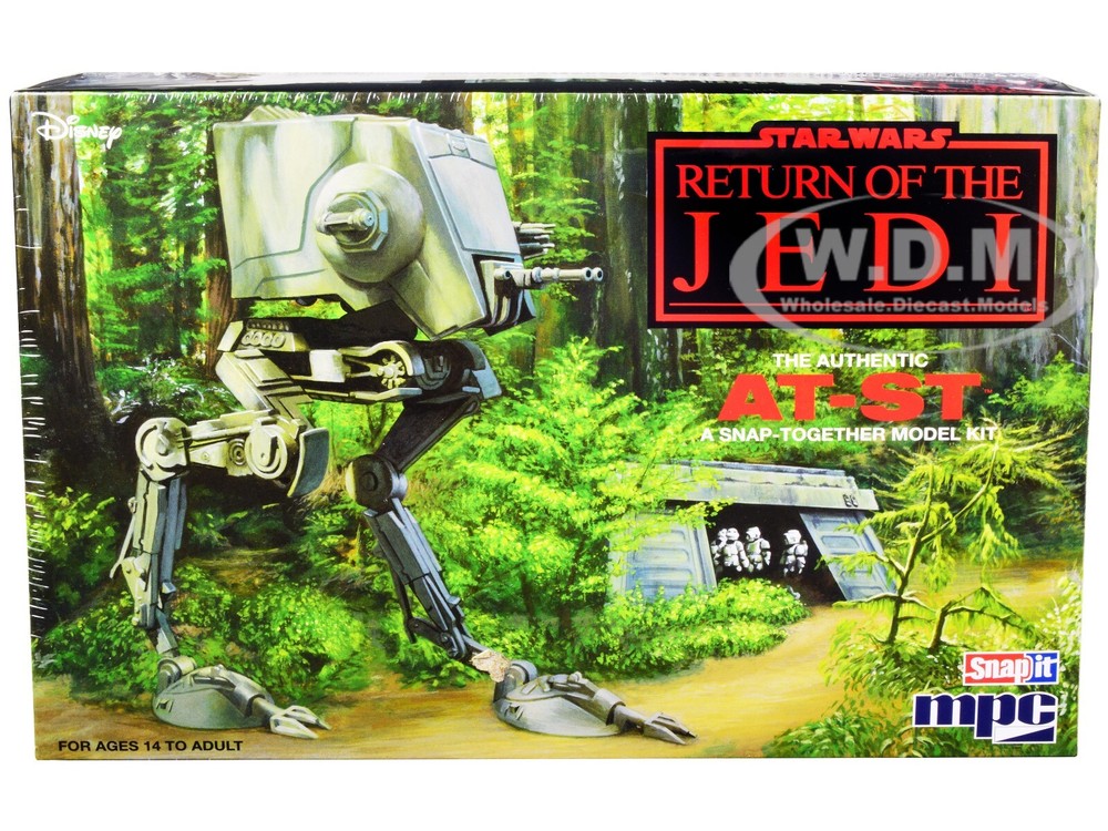 SKILL 2 SNAP MODEL KIT AT-ST “STAR WARS RETURN OF THE JEDI” MOVIE BY MPC MPC966