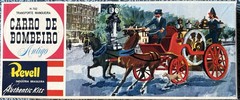 Revell Authentic Kits H-702 Antique Fire Engine & Horse Model Kit Plastic/Metal