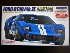 Fujimi 1/24 FORD GT40 Mk.II ’67 Daytona 24HR Chassis No.GT40P -1015 Rare !