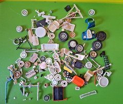 AMT 1932 FORD PHAETON KIT BASHING *LOTS OF PARTS*