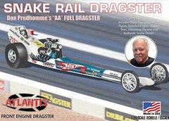 Atlantis M5694 Snake Rail Dragster 1/24 model kit