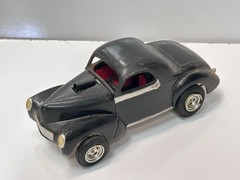 1941 Willys Coup Pro Street Drag Gasser Custom Hand Built Model 1:24