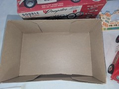 AMT ORIGINAL VINTAGE RARE DOUBLE 3 IN 1 DRAGSTER KIT TROPHY SERIES T-161 AS IS