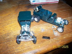 (2) Vintage 60’s Hot Rod Model Car Built Ups