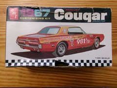 ORIG. & RARE ~ AMT 1967 MERCURY COUGAR CUSTOMIZING KIT 5327-170 3/27