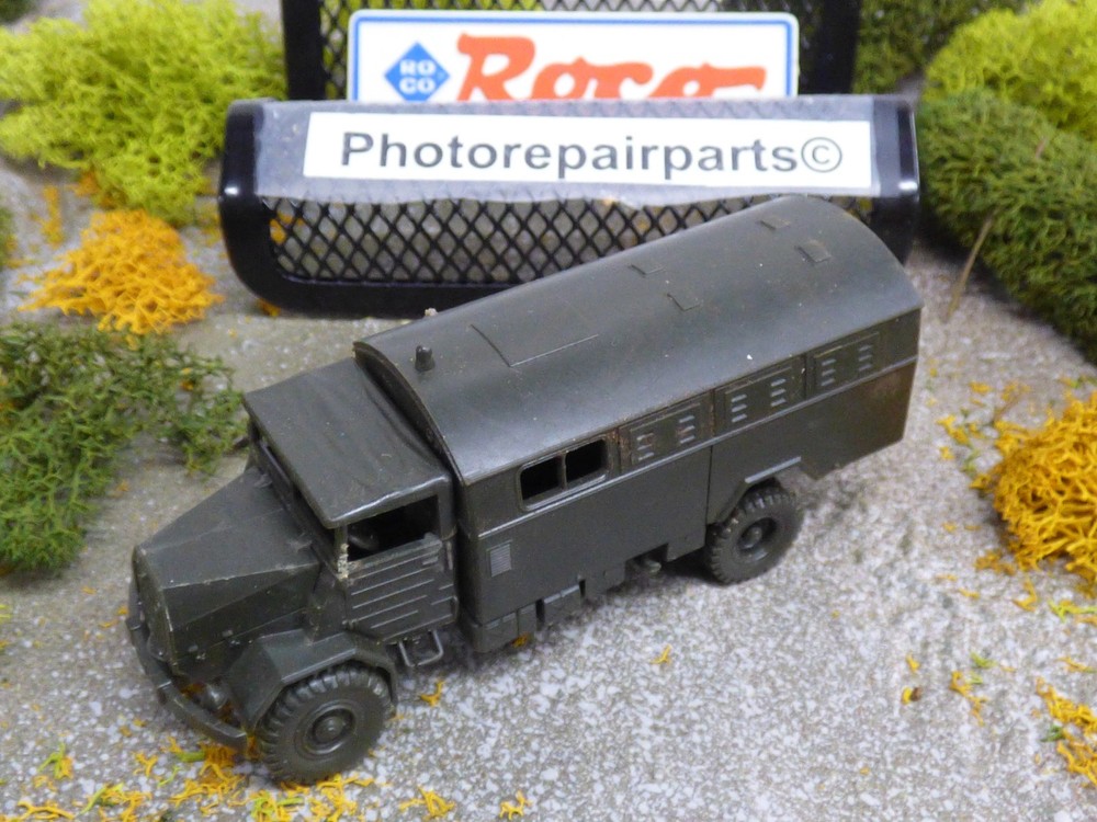 Roco Minitanks 1/87 Modern German MAN 630 L2 AE Coffer Truck Lot #1002X©