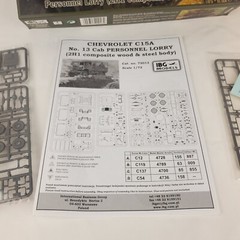 IBG Chevrolet C15A No. 13 Cab Lorry 1/72 Scale Plastic Model Kit