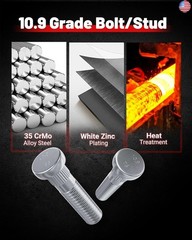 EVIL ENERGY 5×4.75 Wheel Spacers 1.5 inch Compatible with Chevy S10 1982-2004,