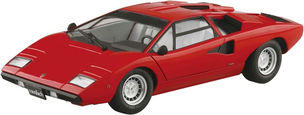 AOSHIMA 1/24 THE SUPER CAR SERIES N0.1 ’74 LAMBORGHINI Countach LP400 MODEL KIT