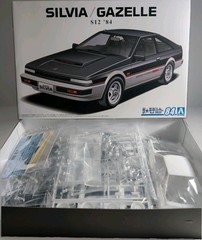 Aoshima 1/24 The Model Car No.84 Nissan S12 Silvia/Gazelle Turbo RS-X ’84 Model