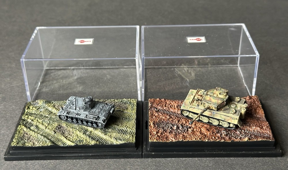 Dragon Models 1:144 Can.Do WWII German ss Tiger, Panzer III Auf. E Tanks 2003/04