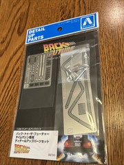 1/24 Aoshima #06700 Detail Up Parts For Back To The Future Time Machine DeLorean