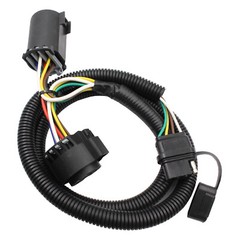 4 Way Flat Plug To 7 Way Trailer Connector For Ford F-250 F-350 F-550 F-450