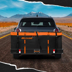 16 Cu.Ft Waterproof Cargo Carrier Bag – 58 In.X 24 In.X 20 In. – Hitch Bag + Loc