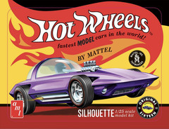 AMT #1593 1/25 Scale Silhouette Collector Tin Hot Wheels Original 16 Model Kit