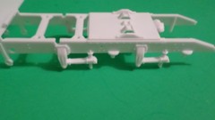 Frame Lot of 2 Peterbilt 359 Rig Semi 1/25 Truck Bare Chassis Big Tractor Model
