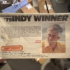 AMT🏁Penske🏁1979 🏁Indy🏁 Winner Rick Mears 1/25 Model Factory Sealed Vintage
