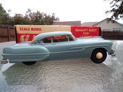 1953 PONTIAC Chieftain AMT Dealer Promo Car “STARDUST BLUE” w/ ORIGINAL BOX