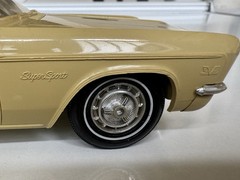 1966 Chevrolet Impala SS396 General Motors Dealership Promotional Model Car TAN