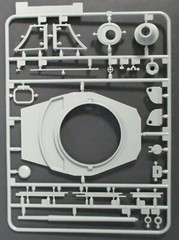 Dragon 1/35th Scale Kingtiger Porsche Turret Parts Tree N from Kit No. 6848