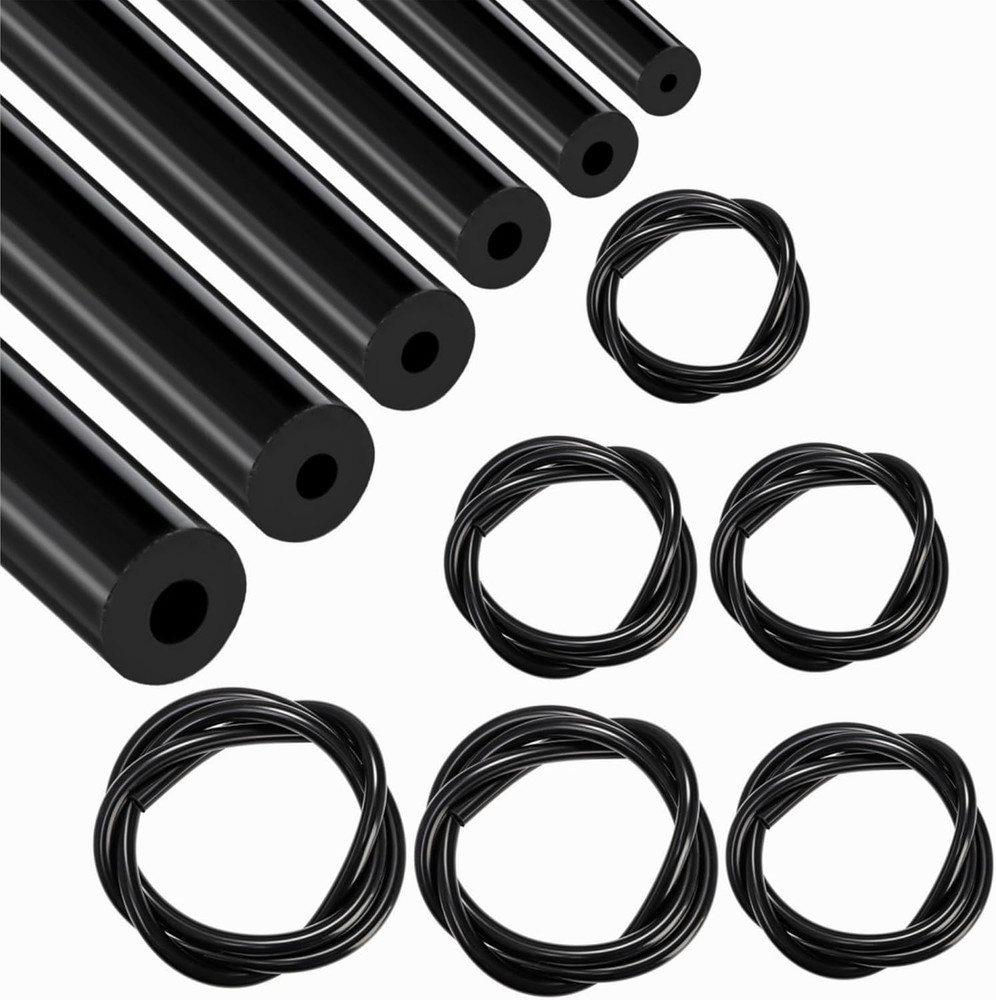 1/8″ 5/32″ 3/16″ 1/4″ 5/16″ 3/8″ Automotive Silicone Vacuum Tubing Hose Kit For