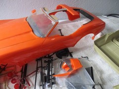 DEFECTIVE Monogram 1978 Corvette 1/8 Model Kit PARTS ONLY READ 2603