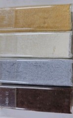 Lot Of 4 Ken’s Kustom Fuzzi-Fur Flocking – Silver Gray, Brown, White & Tan