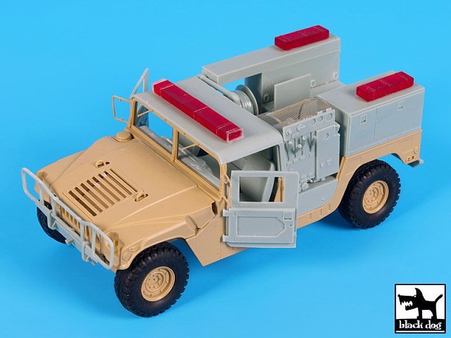 Black Dog 1/35 Humvee Hummer Mini Pumper Fire Brush Truck Conversion Set T35184