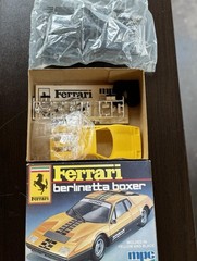 Ferrari Berlinetta Boxer MPC 1:24 Model Kit # 1-0556 Sealed Parts Bag