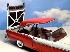 Ford Custom Built Concept Classic Car1:24Hot Rod Race gt TIN Metal Model1950