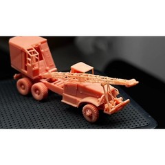 1/144 US WWII Brockway C666 Quick-Way Crane Wrecker Truck Unpainted Kit