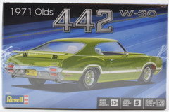 Revell 1971 Olds Oldsmobile 442 W-30 1/25 Scale Plastic Model Car Kit 14511