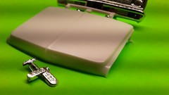 Mpc 72 1972 Chevy Pickup Truck 1/25 Hood Chrome Grill Bumper Bowtie Racer Wedge