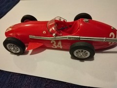 CC3 STROMBECKER MASERATI ELECTRIC RACING CAR MODEL KIT BOXED 1950s