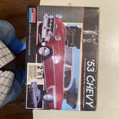 Monogram ’53 Chevy Bel-Aire Hardtop 1988 1:24 Model Kit NEW SEALED 1953 Bel Air
