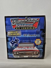 Lindberg 1964 Chevy Impala Blacktop Patriot 27 MHz RC Lowrider 73070 in Box NOS