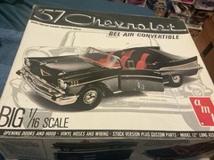 1/16 scale model Parts 57 Chevrolet Bel Air Convertible Firestone tire Set Only