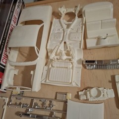 AMT 1283 Don Nicholson’s Dyno-Tuned Chevy Bel Air SS/S Model Kit 1/25 READ
