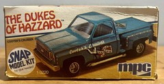 1980 MPC Dukes of Hazzard 1:32 Scale Cooter’s Cruiser Snap Model Kit