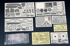 Hobby Design 1/24 Mercedes Benz AMG GT3 Etching Parts Set for Tamiya / JP 5368