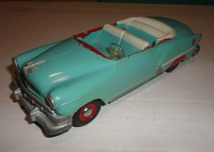 Vintage 1950 Chevrolet Convertible Sea Foam Green Dealer Promo Car Bank