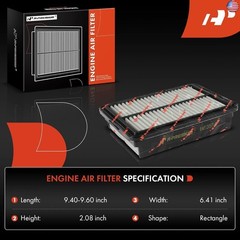 A-Premium Engine Air Filter Compatible with Hyundai Elantra(17-20),
