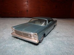 1965 Ford Galaxie 500XL Hardtop Original Dealer Promo Model Car