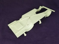 1960 Chevy Nomad Station Wagon CHASSIS FRAME FLOOR from AMT 1:25 Model Kit 60