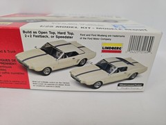 Lindberg 1963 Ford Mustang II Concept Car 1/25 Scale Model Kit NEW OPEN BOX READ