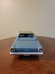 Plastic 1965 Ford Galaxie 500 XL Convertible promo model car